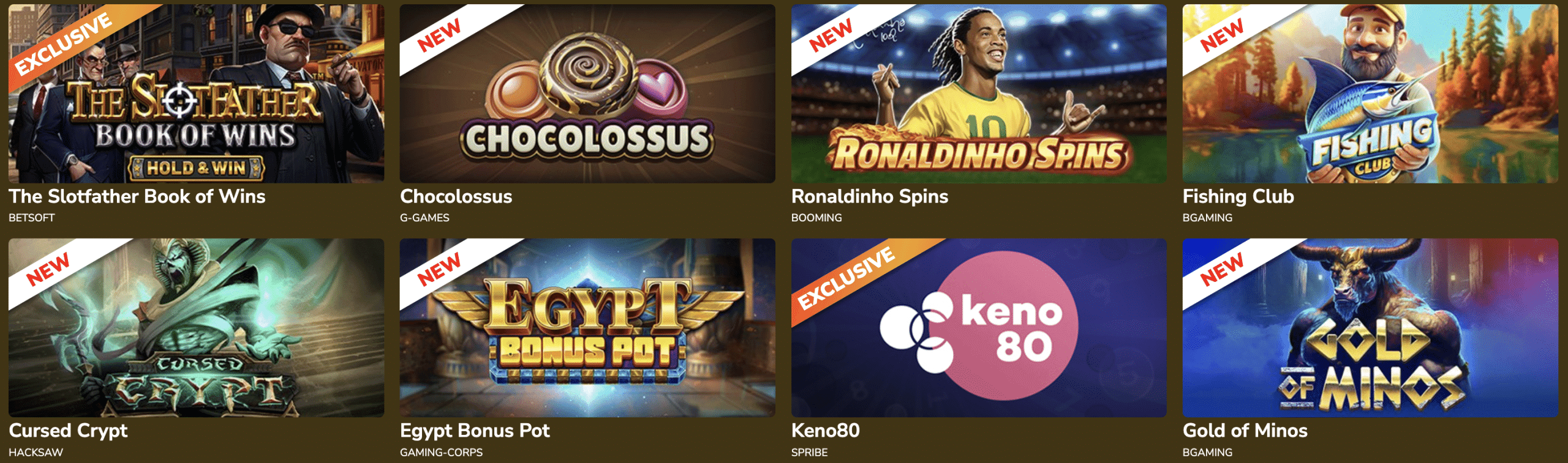 Kings Chance Casino slot games