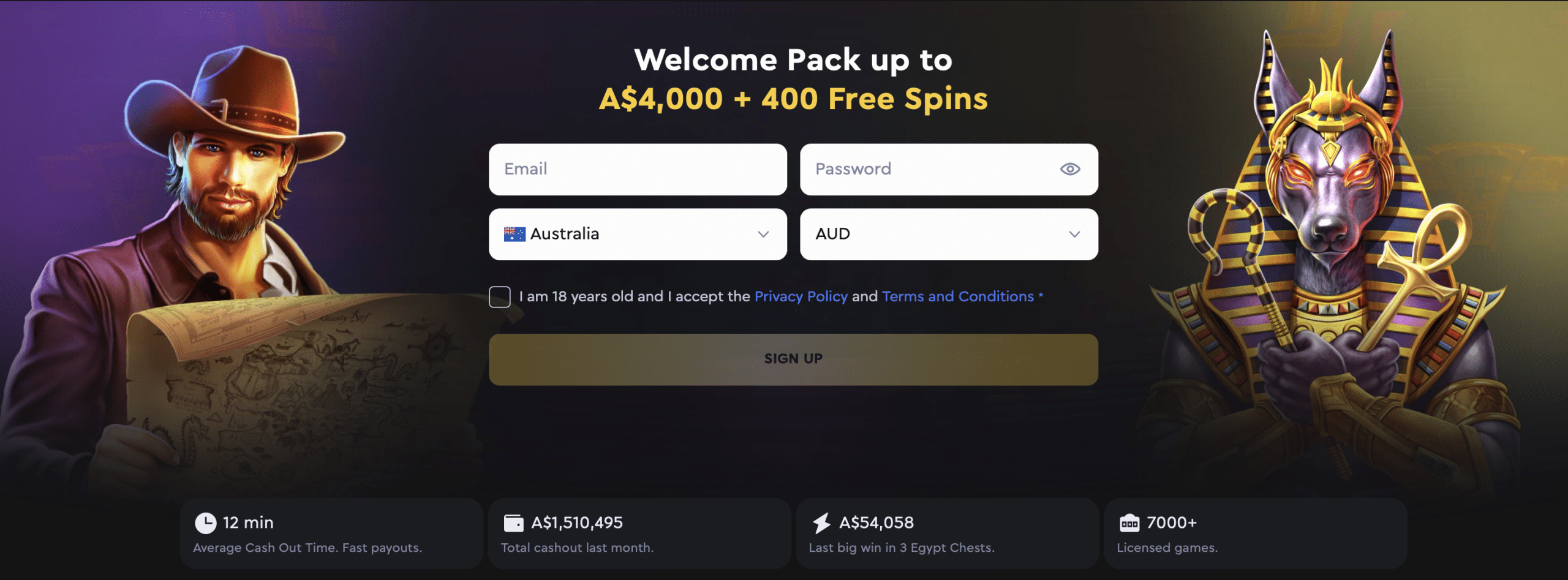 SkyCrown Casino Package for New players