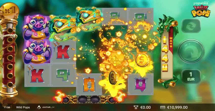 Wildpops slot game
