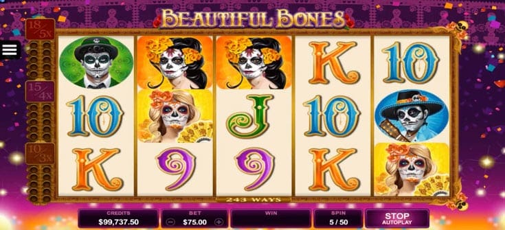 Beautiful Bones slot demo