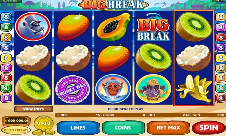 Big Break video slot demo