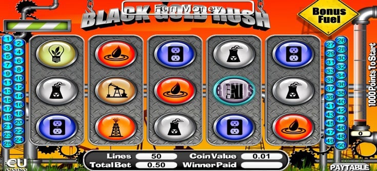 Black Gold Rush slot machine demo