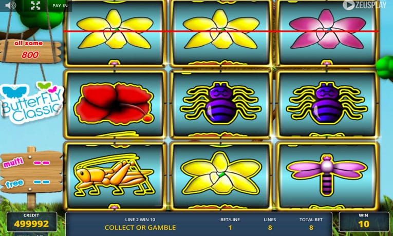 Butterfly Classic slot demo