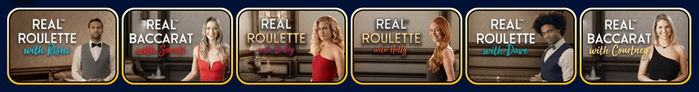 Casino Action table games