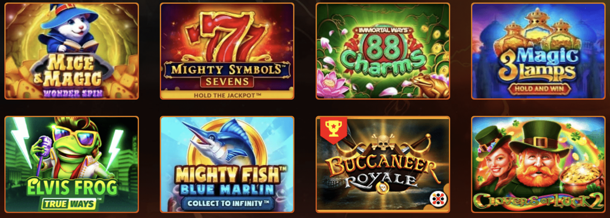 Casino Intense games/slots