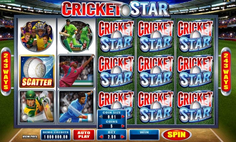 Cricket Star slot demo