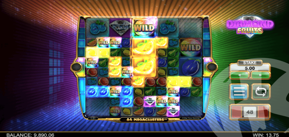 Diamond Fruits Megaclusters