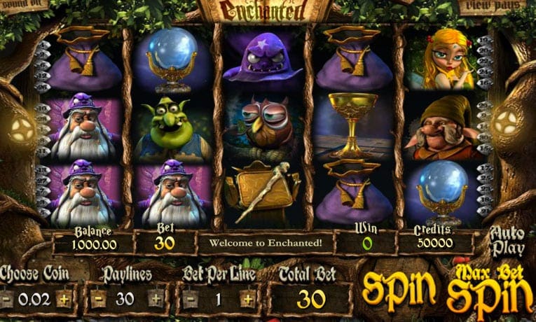 Elvarázsolt demo slot