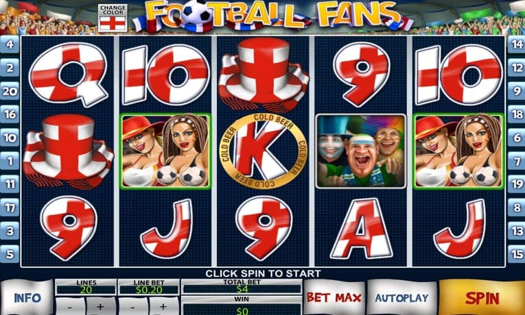 Online demo výherního automatu Football Fans