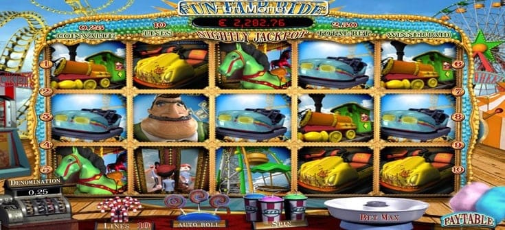 Fun Fair Ride slot machine demo