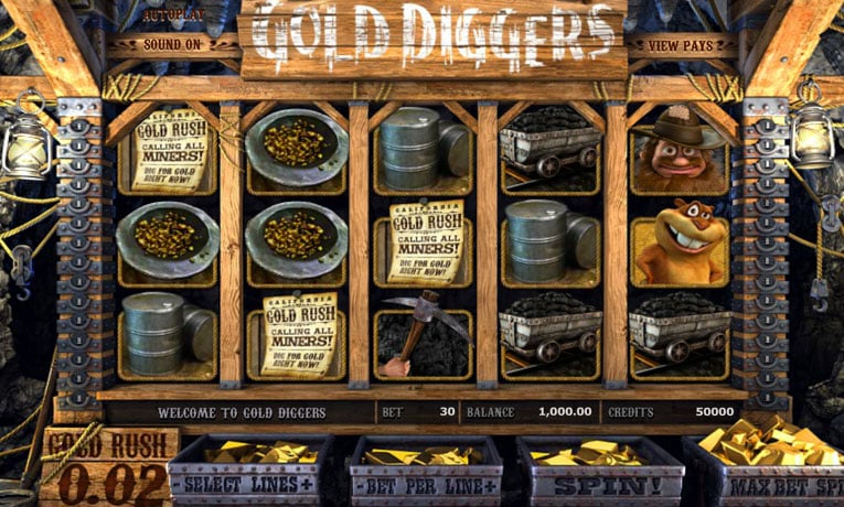 Gold Diggers demo slot