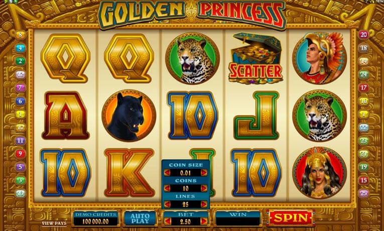 Golden Princess slot demo