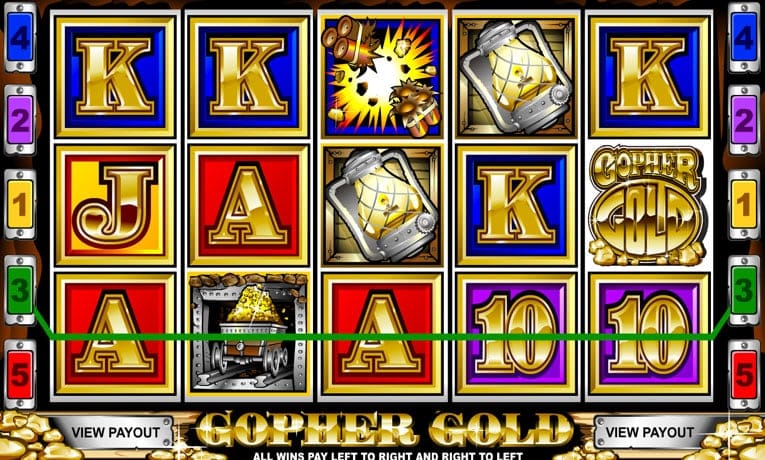 Gopher Gold slot demo