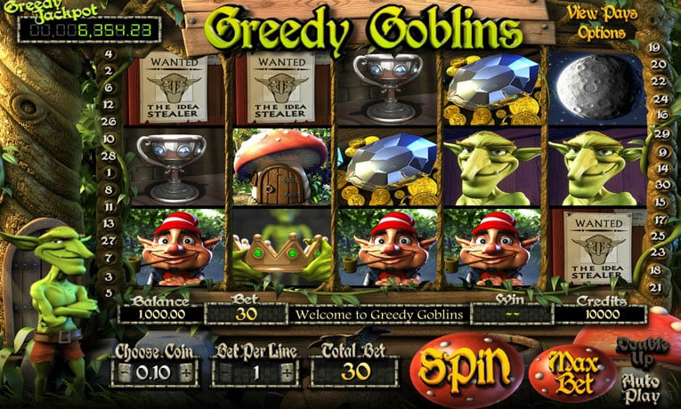 Greedy Goblins demo slots
