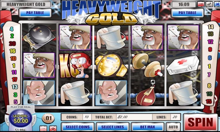 Heavyweight Gold slot machine demo