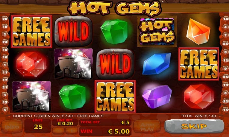 Hot Gems Slot Online demo