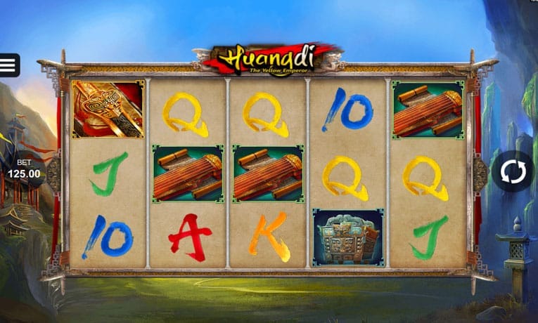 Demo výherního automatu Huangdi The Yellow Emperor