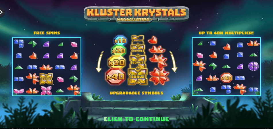 Kluster Krystals Megaclusters features