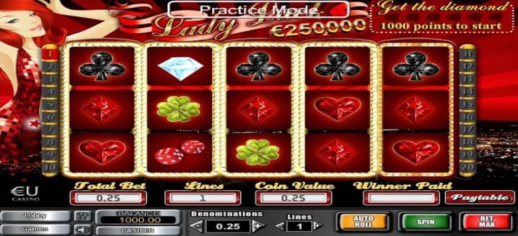 Lady Luck slot machine demo