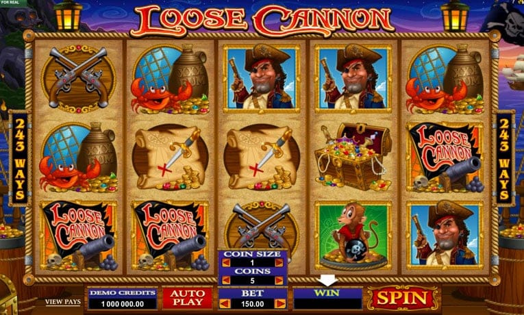 Volné demo slotu Cannon