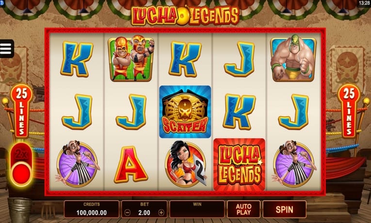 Lucha Legends slot demo