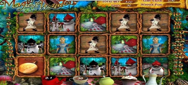 Magic & Wonders slot machine demo