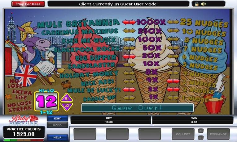 Mule Britannia slot demo