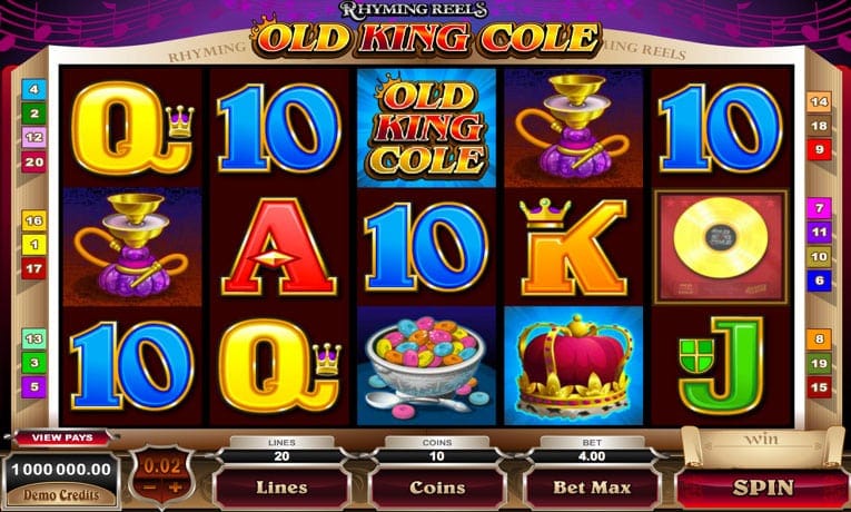 Old King Cole slot demo