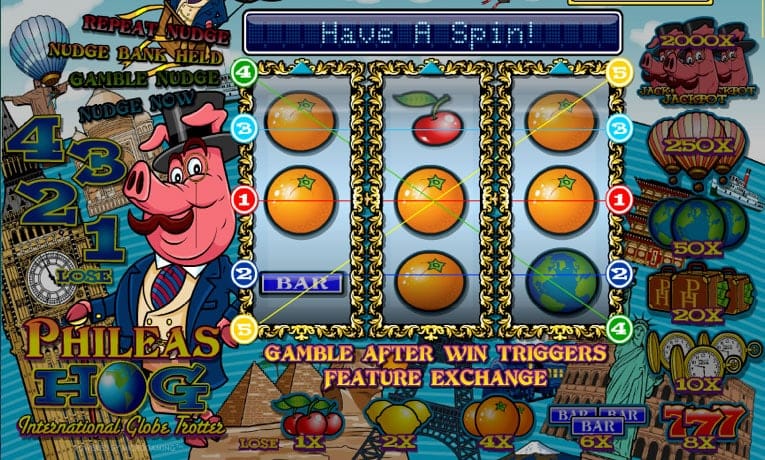 Phileas Hog video slot demo