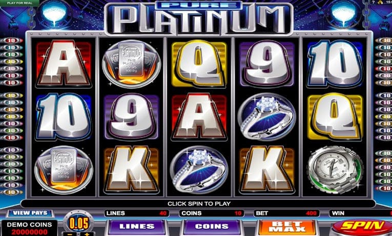Pure Platinum slot demo