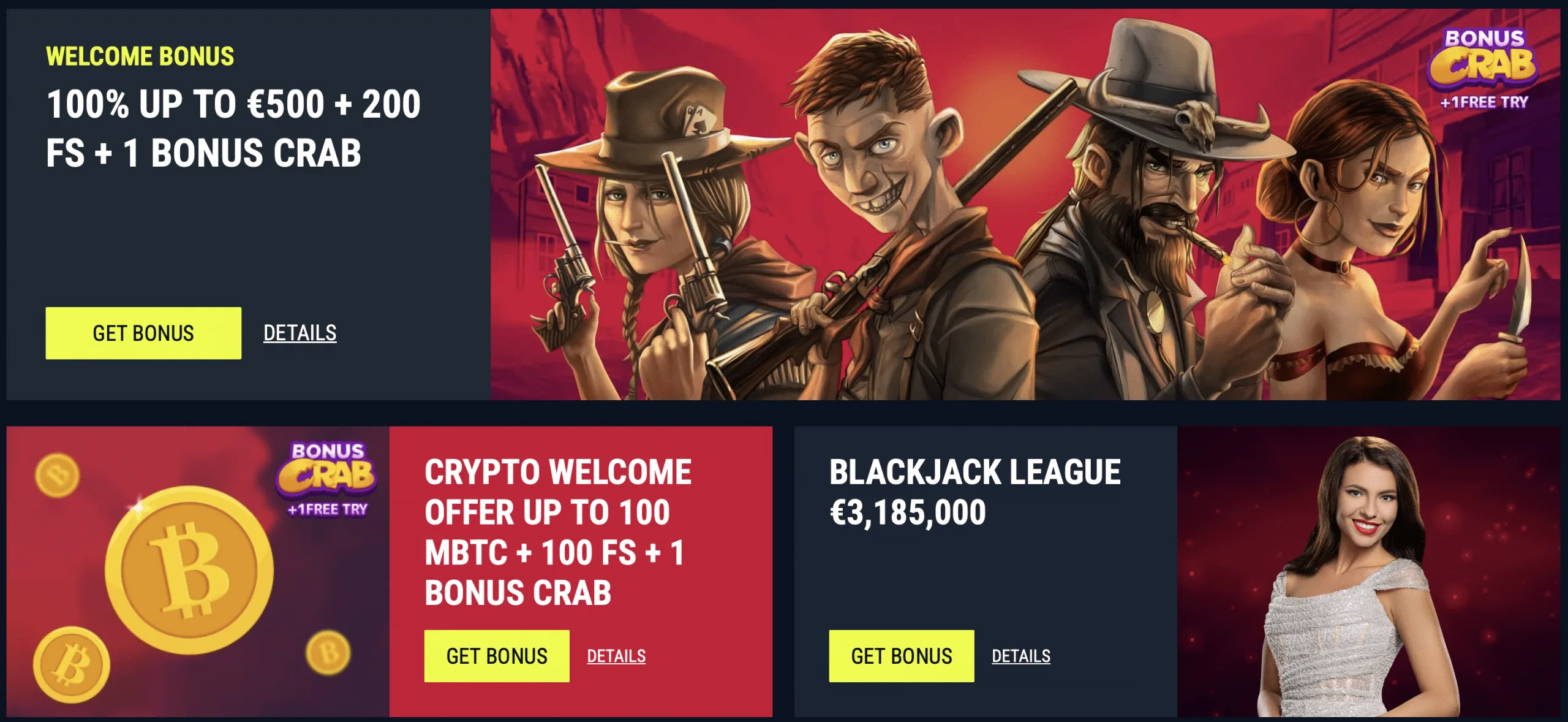 Rabona Casino Bonuses