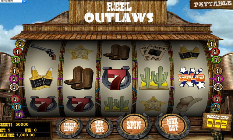Reel Outlaws demo slots