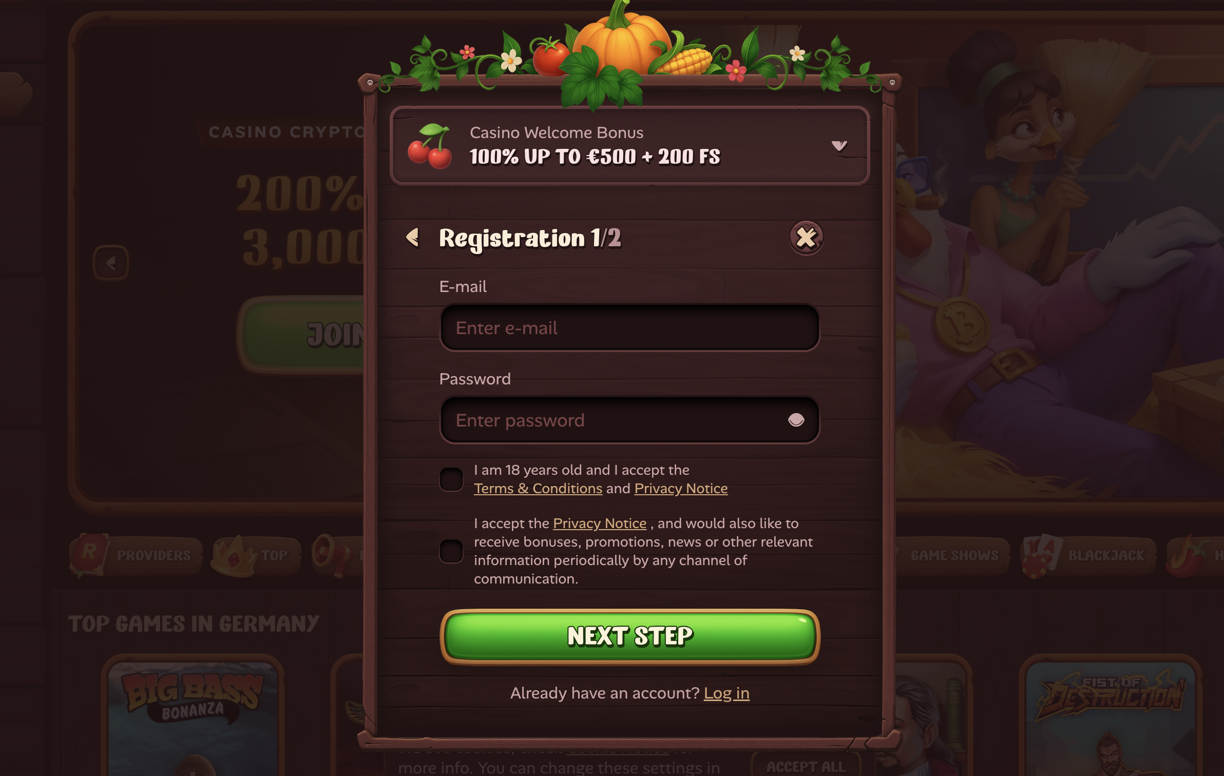 Registro de Roostino