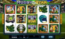 Rugby Star Slot Demo » Microgaming