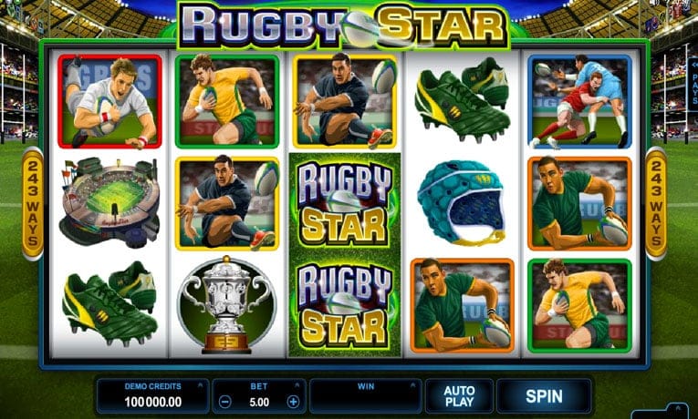 Rugby Star slot demo