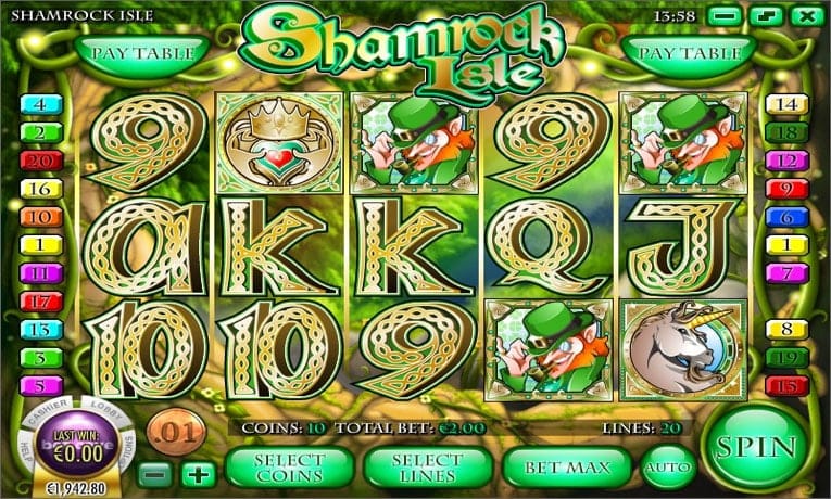 Shamrock Isle slot machine demo