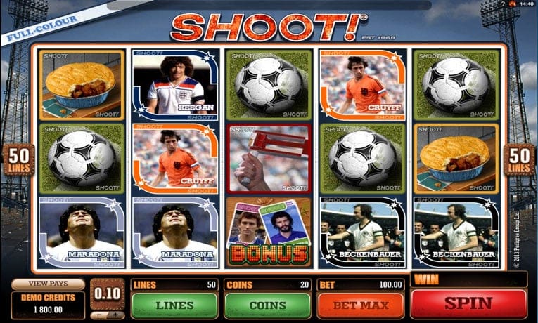 Shoot! slot demo