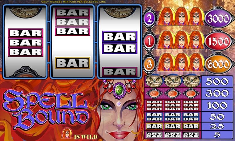 Spellbound slot demo
