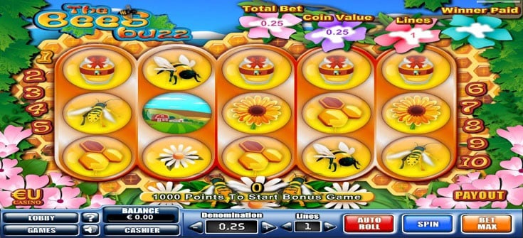 The Bees Buzz slot machine demo