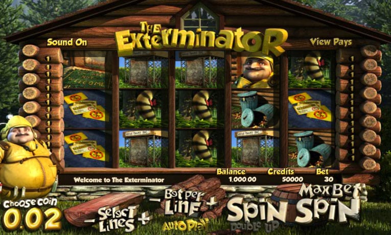 The Exterminator demo slots