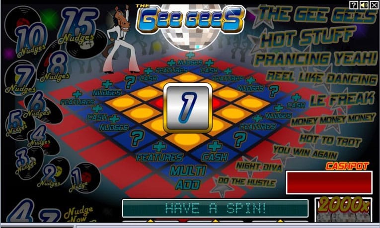 Gee Gees casino game demo