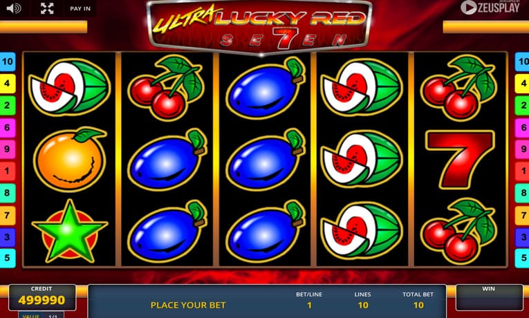 Ultra Lucky Red Seven slot demo