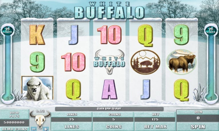 White Buffalo slot demo