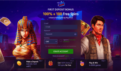 100 free spins canadian offer - 7bit casino