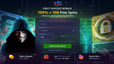 100 free spins cryptocurrency offer