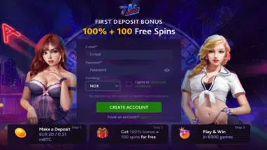 100 free spins norwegian offer - 7bit casino