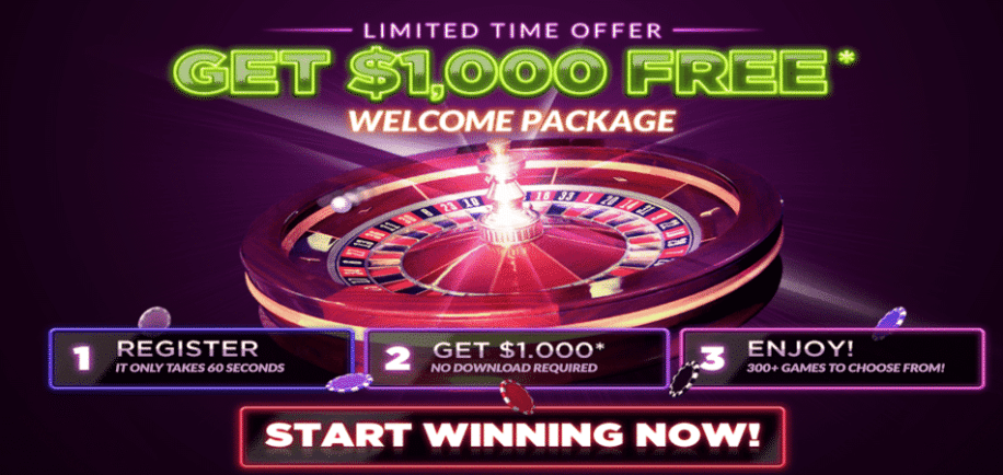 $1000 Roulette Bonus in SlotJoint Casino