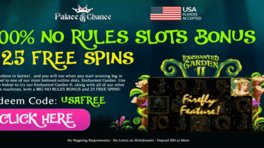 25 free spins in enchanted garden 2 slots