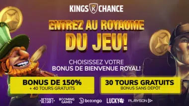 30 tours gratuits - king's chance