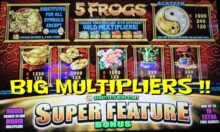 5 Frogs Pokie Machine Demo » from Aristocrat